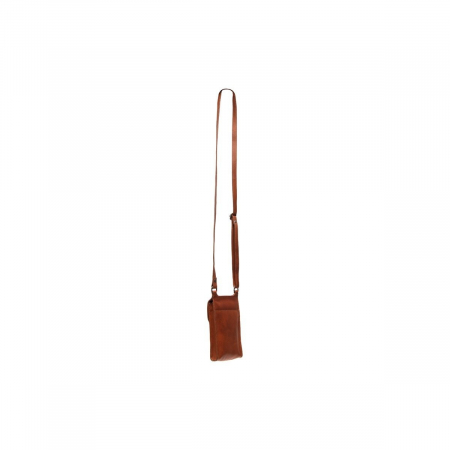 Geanta pentru telefon The Chesterfield Brand, piele naturala, Nebra, Maro coniac [4]