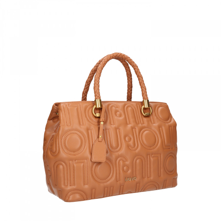Genti de zi - Geanta shopper dama Liu Jo, AF3347 Maro caramel deschis