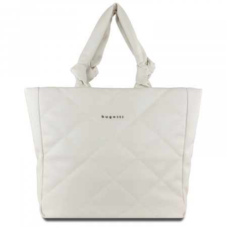 Geanta shopper de dama, bugatti, seria Cara 496152, Crem [4]