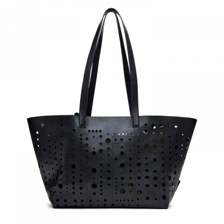 Geanta shopper de dama, Desigual, seria Bloomer Cahuil, Negru [3]