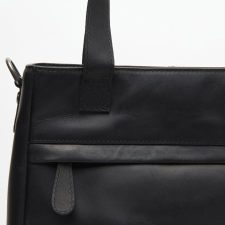 Geanta de dama din piele naturala, The Chesterfield Brand, Lingfield, Negru [4]