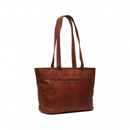 Geanta shopper de dama din piele naturala, The Chesterfield Brand, Monza, Maro coniac [6]