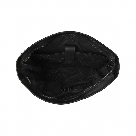 Geanta shopper de dama din piele naturala, The Chesterfield Brand, Salo, Negru [1]