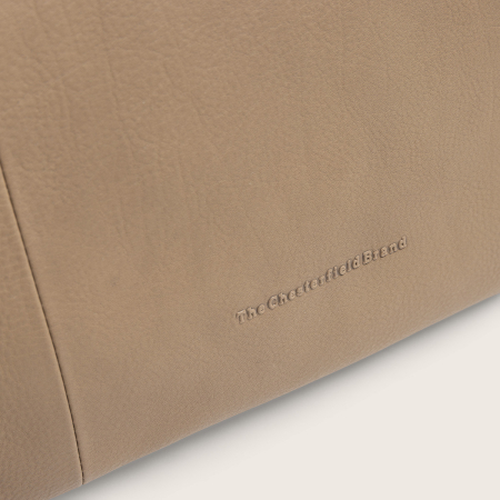 Geanta shopper din piele naturala, The Chesterfield Brand, Nerissa, Taupe [5]
