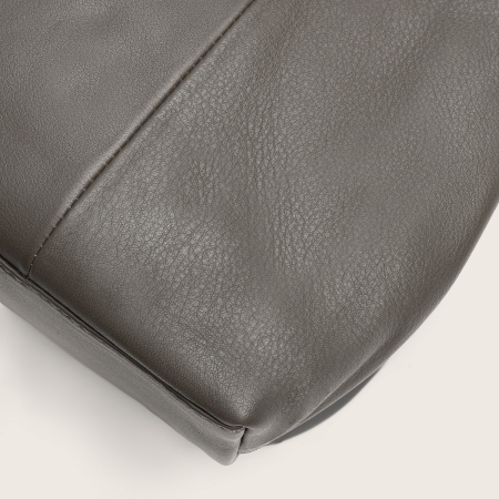 Geanta shopper din piele naturala, The Chesterfield Brand, Nerissa, Gri inchis [5]