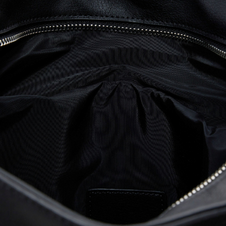 Geanta si rucsac, 2 in 1, de dama, de mana si umar, Desigual, seria Half Logo Arica, Negru [5]