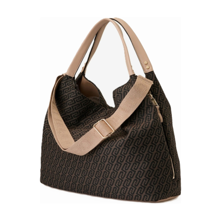 Geanta tote bag dama, Liu Jo, Kaliska AA6057, Maro inchis