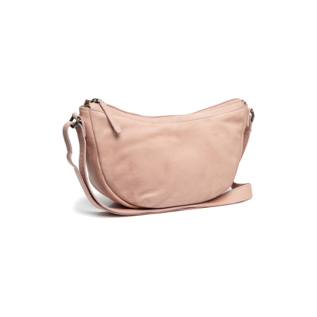 Genti de zi - Geanta umar de dama din piele naturala, The Chesterfield Brand, Clarita, Roz pudra