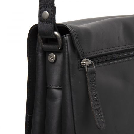 Geanta umar de dama, piele naturala, The Chesterfield Brand, Laverton, Negru [4]