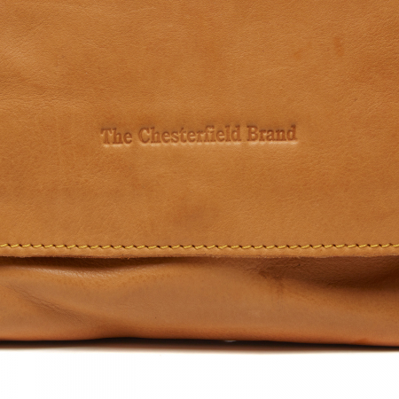 Geanta unisex din piele naturala, The Chesterfield Brand, Duncan, Galben ocru [2]