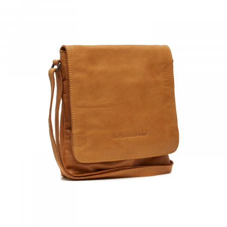 Genti de zi - Geanta unisex din piele naturala, The Chesterfield Brand, Duncan, Galben ocru