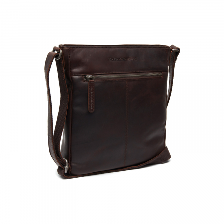 Genti de zi - Geanta unisex din piele naturala, The Chesterfield Brand, Kreta, Maro inchis