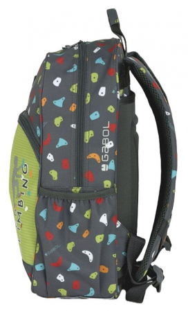 Ghiozdan scolar, Gabol, model Climb, 6 -12 ani, Gri [1]