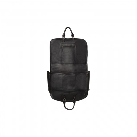Husa pentru haine din piele naturala, The Chesterfield Brand, Josh, Negru [5]
