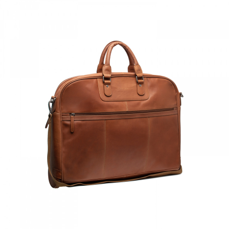 Husa pentru haine din piele naturala, The Chesterfield Brand, Josh, Maro coniac [1]