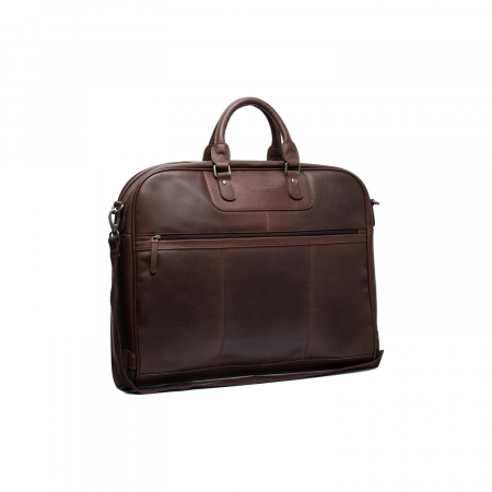 Genti calatorie - Husa pentru haine din piele naturala, The Chesterfield Brand, Josh, Maro inchis