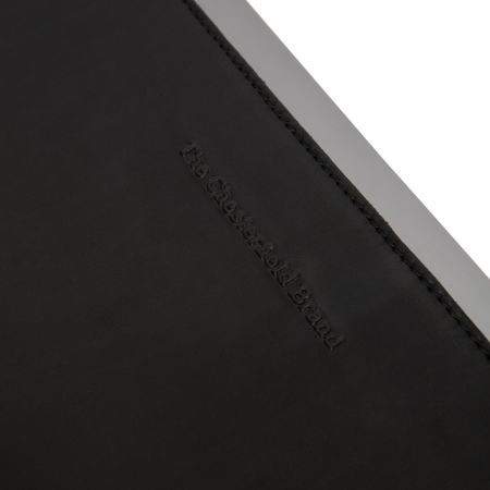 Husa pentru laptop din piele naturala, The Chesterfield Brand, Miami 15 inch, Negru [4]