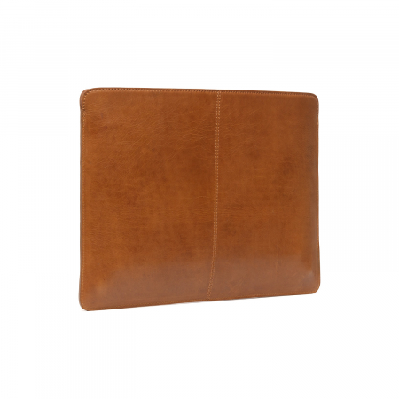 Husa pentru laptop din piele naturala, The Chesterfield Brand, Miami 15 inch, Maro coniac [6]