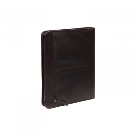 Mapa din piele naturala, The Chesterfield Brand, pentru acte si tableta, Moreton, Maro inchis [5]
