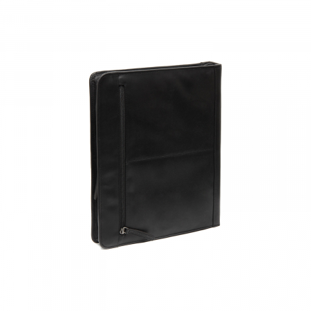 Mapa din piele naturala, The Chesterfield Brand, pentru acte si tableta, Moreton, Negru [5]