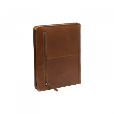 Mapa din piele naturala, The Chesterfield Brand, pentru acte si tableta, Moreton, Maro coniac [6]