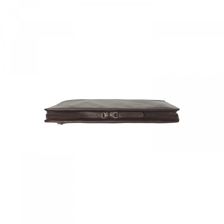 Mapa din piele naturala, The Chesterfield Brand, pentru acte si tableta, Moreton, Maro inchis [2]