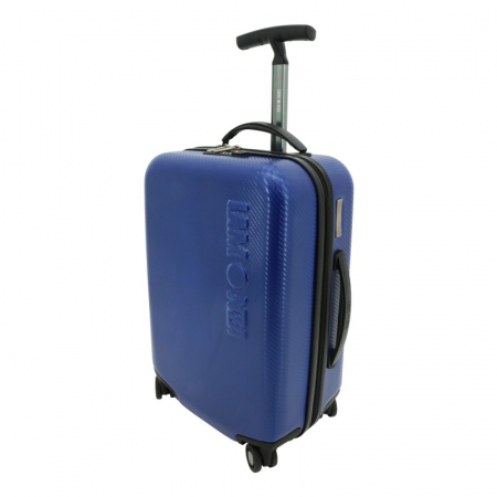 Genti voiaj - Troler mic Astoria 55 cm, material ABS si policarbonat, Albastru