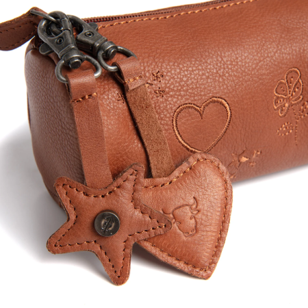 Penar, The Chesterfield Brand, din piele naturala, Lilybell, Maro coniac [4]