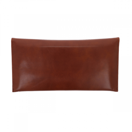 Plic de ocazie maro coniac din piele naturala fina [2]