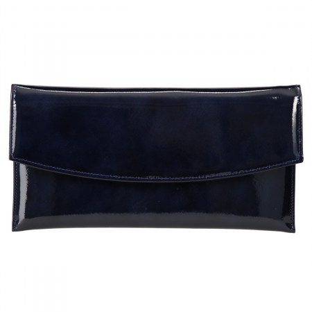 Plic elegant bleumarin din piele saffiano lac [1]