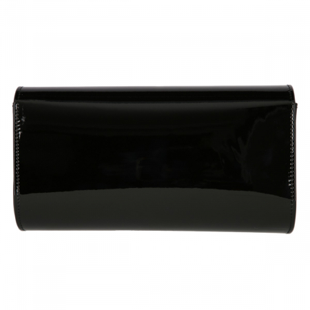 Plic elegant din piele lacuita neagra, model 08 [3]