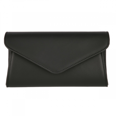 Plic elegant din piele naturala box negru, model 08 [1]