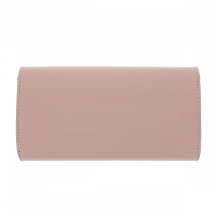 Plic elegant nude din piele lacuita, model 08 [2]