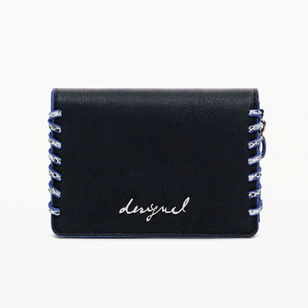 Port card, de dama, Desigual, seria Capsule Tiny Zip Greta, Negru [7]