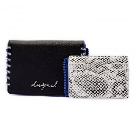 Port card, de dama, Desigual, seria Capsule Tiny Zip Greta, Negru [2]