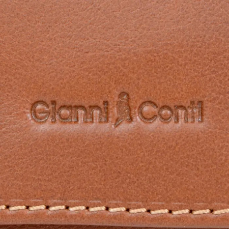 Port chei din piele naturala, Gianni Conti, 589707, Maro coniac [3]