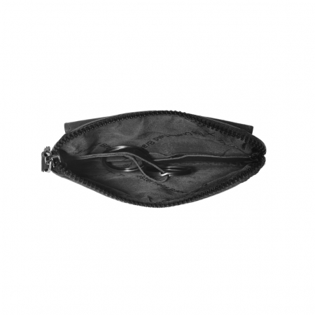 Port chei din piele naturala, The Chesterfield Brand, cu protectie anti scanare RFID, Oliver, Negru [1]