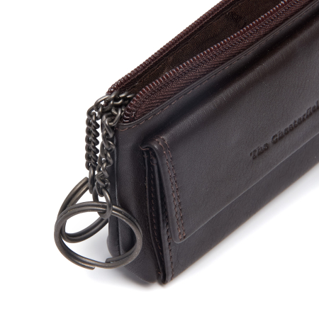 Port chei din piele naturala, The Chesterfield Brand, Torano, Maro inchis [2]