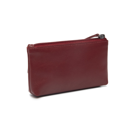 Port chei din piele naturala, The Chesterfield Brand, Torano, Rosu [6]