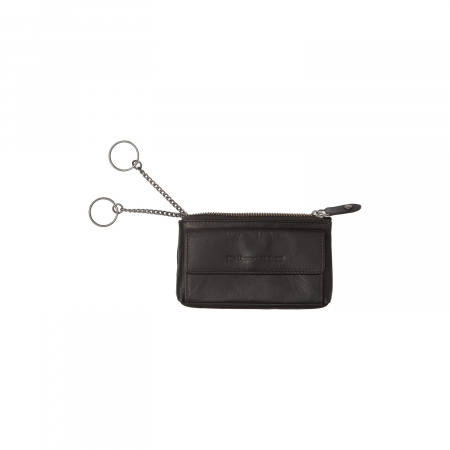 Port chei din piele naturala, The Chesterfield Brand, Violette, Negru [3]