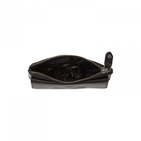 Port chei din piele naturala, The Chesterfield Brand, Violette, Negru [4]