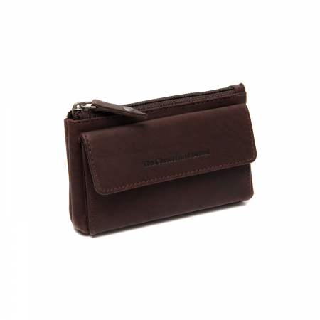 Port chei - Port chei din piele naturala, The Chesterfield Brand, Violette, Maro inchis