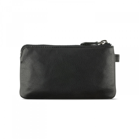 Port chei elegant, din piele naturala, Bugatti, Nome 49160601, Negru [5]