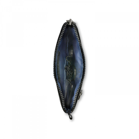 Port chei elegant, din piele naturala, Bugatti, Nome 49160601, Negru [3]