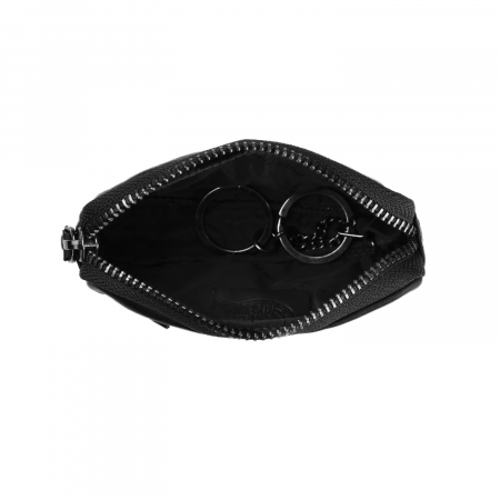 Port chei The Chesterfield Brand, cu protectie anti scanare RFID, din piele moale, Corey, Negru [1]
