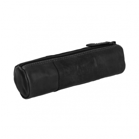 Port stilou, The Chesterfield Brand, din piele naturala, Lea, Negru [3]