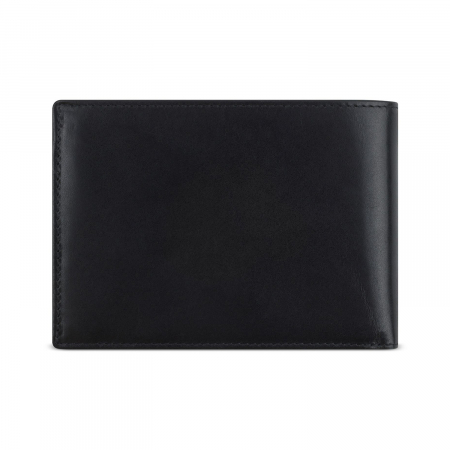 Portofel barbati din piele naturala, bugatti, seria Romano, cu protectie anti scanare RFID, Negru [4]