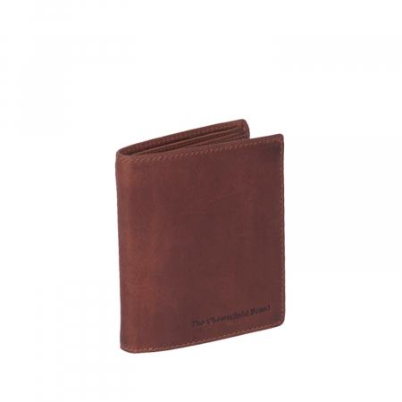 Portofele - Portofel barbati din piele naturala, The Chesterfield Brand, Carl, cu protectie anti scanare RFID, Maro coniac