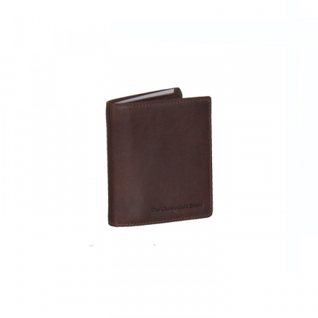 Portofele - Portofel barbati din piele naturala, The Chesterfield Brand, Carl, cu protectie anti scanare RFID, Maro inchis