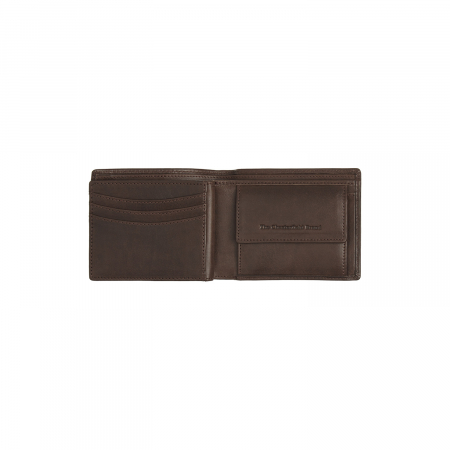 Portofel barbati din piele naturala, The Chesterfield Brand, cu protectie anti scanare RFID, Positano, Maro inchis [2]